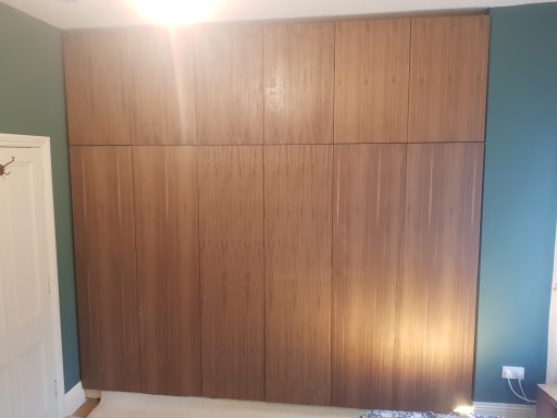 Large walnut cupboards